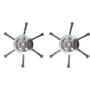 Clearance! 2025 New Steel Wire Grass Trimmer Head 6 Inch, Unbreakable, Compatible with Most Lawn Mower,Tool-Free Installation (6 Blade, 2Pcs)